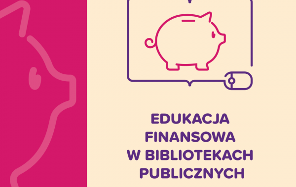 Logo promujące projekt "Edukacja Finansowa w Bibliotekach Publicznych"