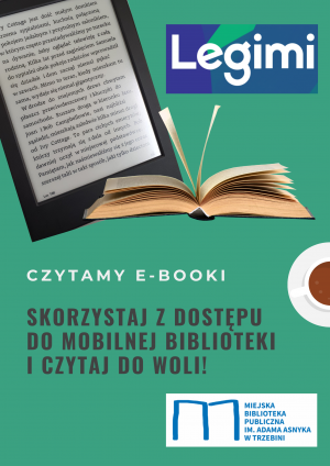 Plakat zachęcający do czytania e-booków