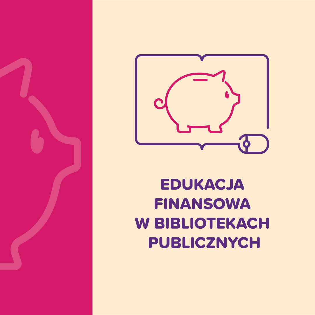 Logo projektu Edukacja Finansowa w Bibliotekach Publicznych